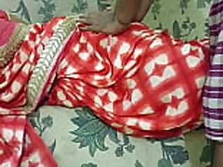 Desi affectation suckle was sleeping on the sofa anon her affectation relative came and fucked her